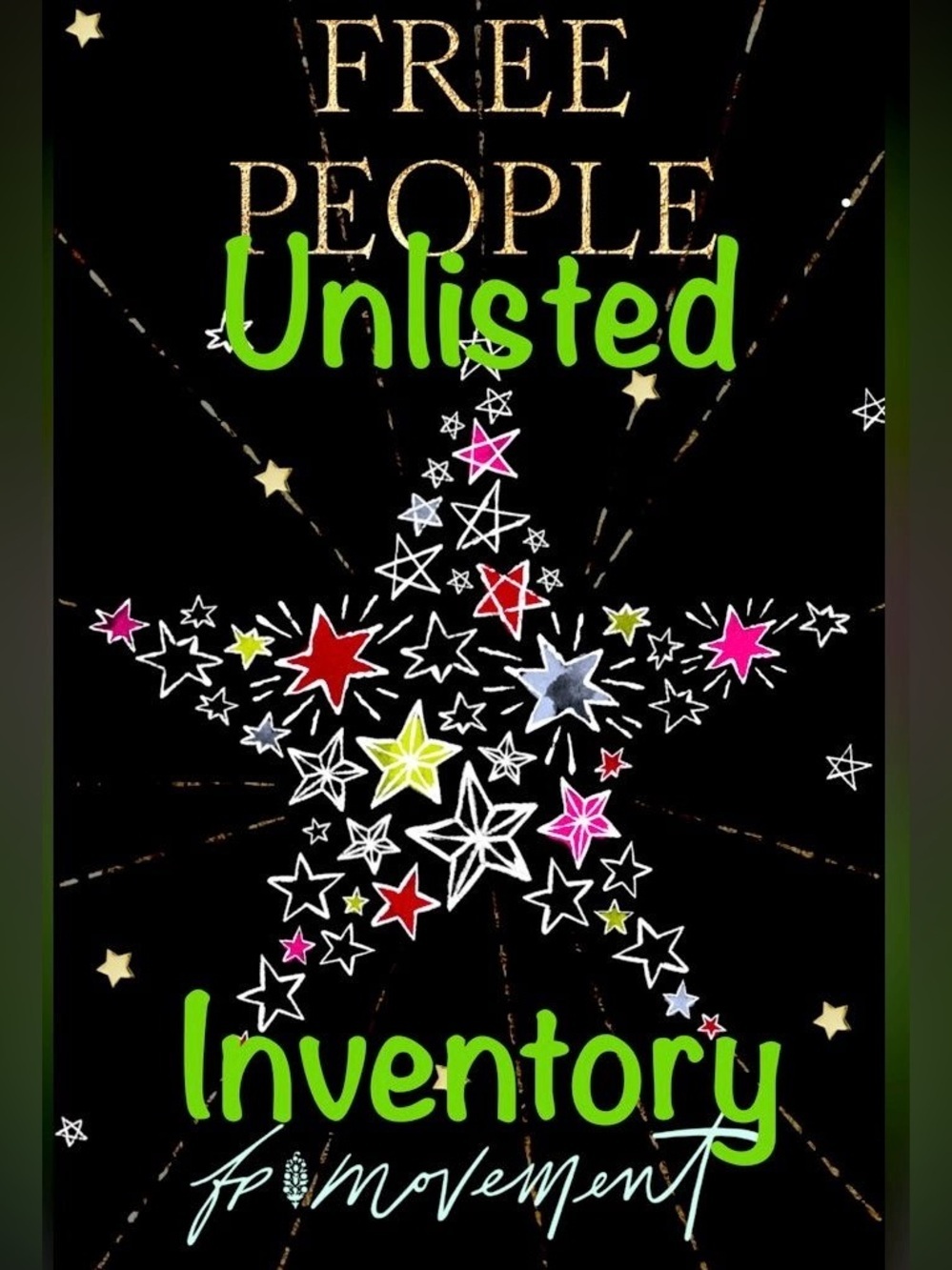 FREE People Movement Unlisted Inventory
